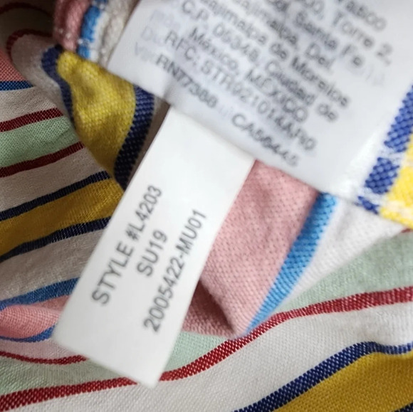 Crewcuts boys striped short sleeve button shirt - Picture 7 of 8